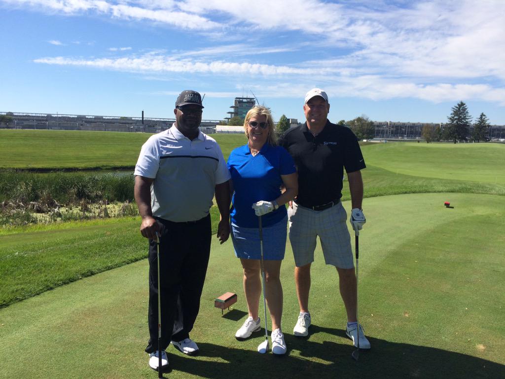 Golfing